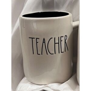 Rae Dunn black/white teacher‎ mug